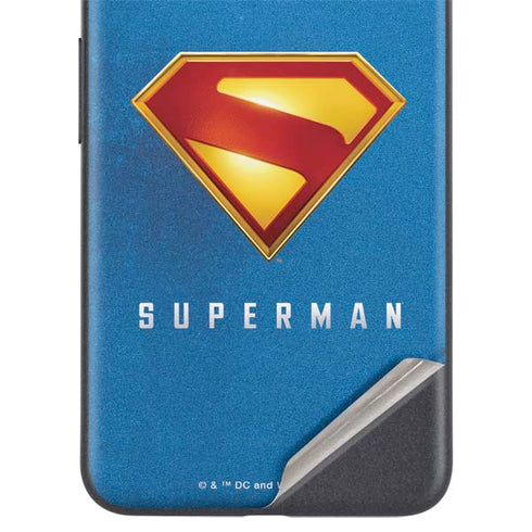 Superman 2025 Classic Superman Shield Emblem Google Pixel 5a Skin